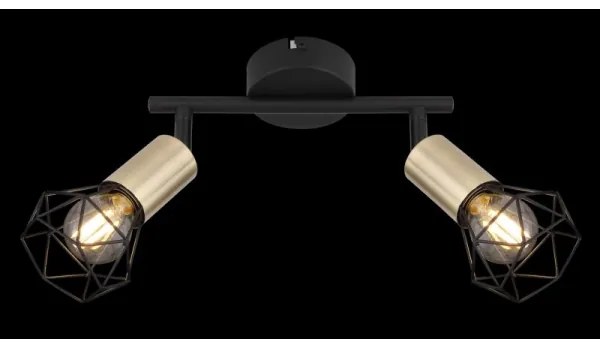 Globo 54802S-2AB - Spotlámpa XARA 2xE14/40W/230V