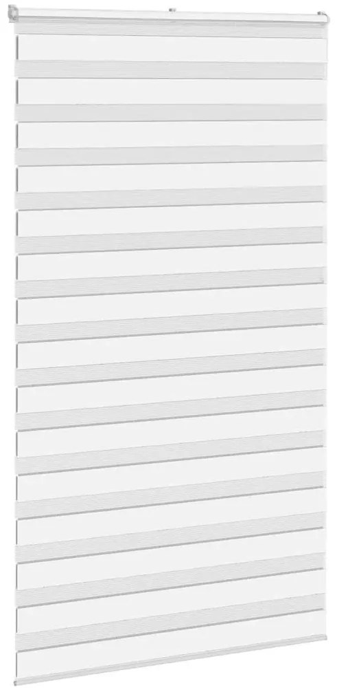 zebrafüggönnyel fehér szövetszélesség 120,9 cm poliészter