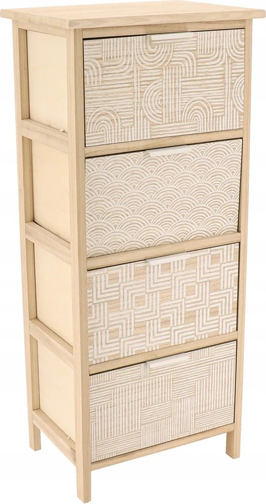 Zaro2 fürdőszobai könyvespolc 4 fiókkal kozmetikai tároló divatos