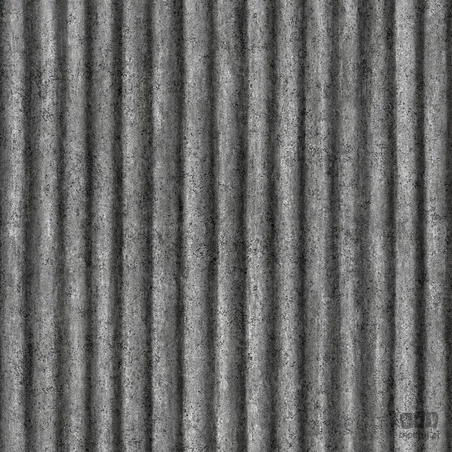 Tapéta Lemez Mintával Szürke-fekete Vinil Stílus Loft Tapéta