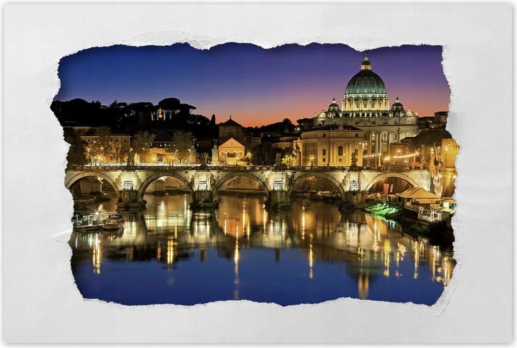 Poszterek 60x40 Róma Vatikán panoráma