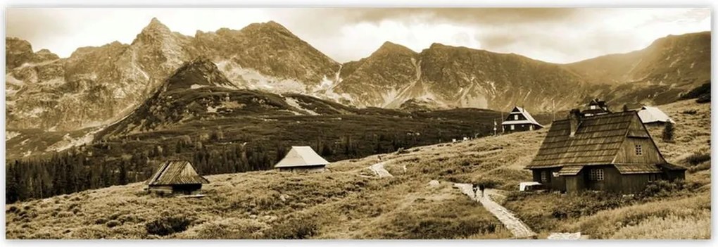 Poszterek 200x66 Tátra Lengyel hegyek Kilátás