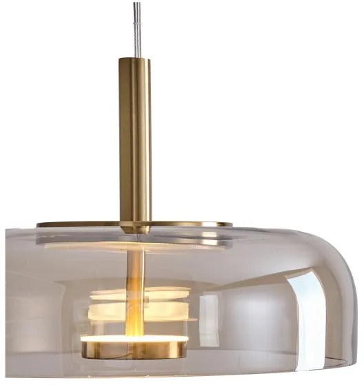 LED Csillár zsinóron LED/8W/230V 3000K átm. 30 cm