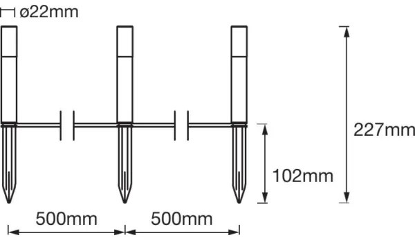 Ledvance - Kiegészítő KÉSZLET 3x LED RGBW Kültéri lámpa SMART 3xLED/1,9W/230V Wi-Fi