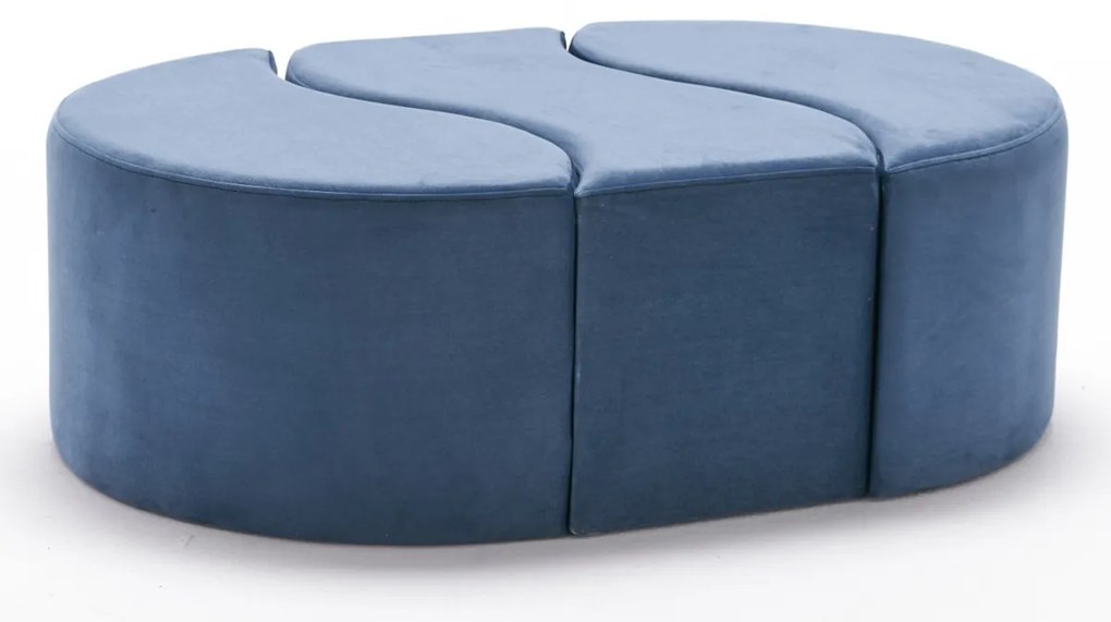 Alya Puf Blue zsámoly