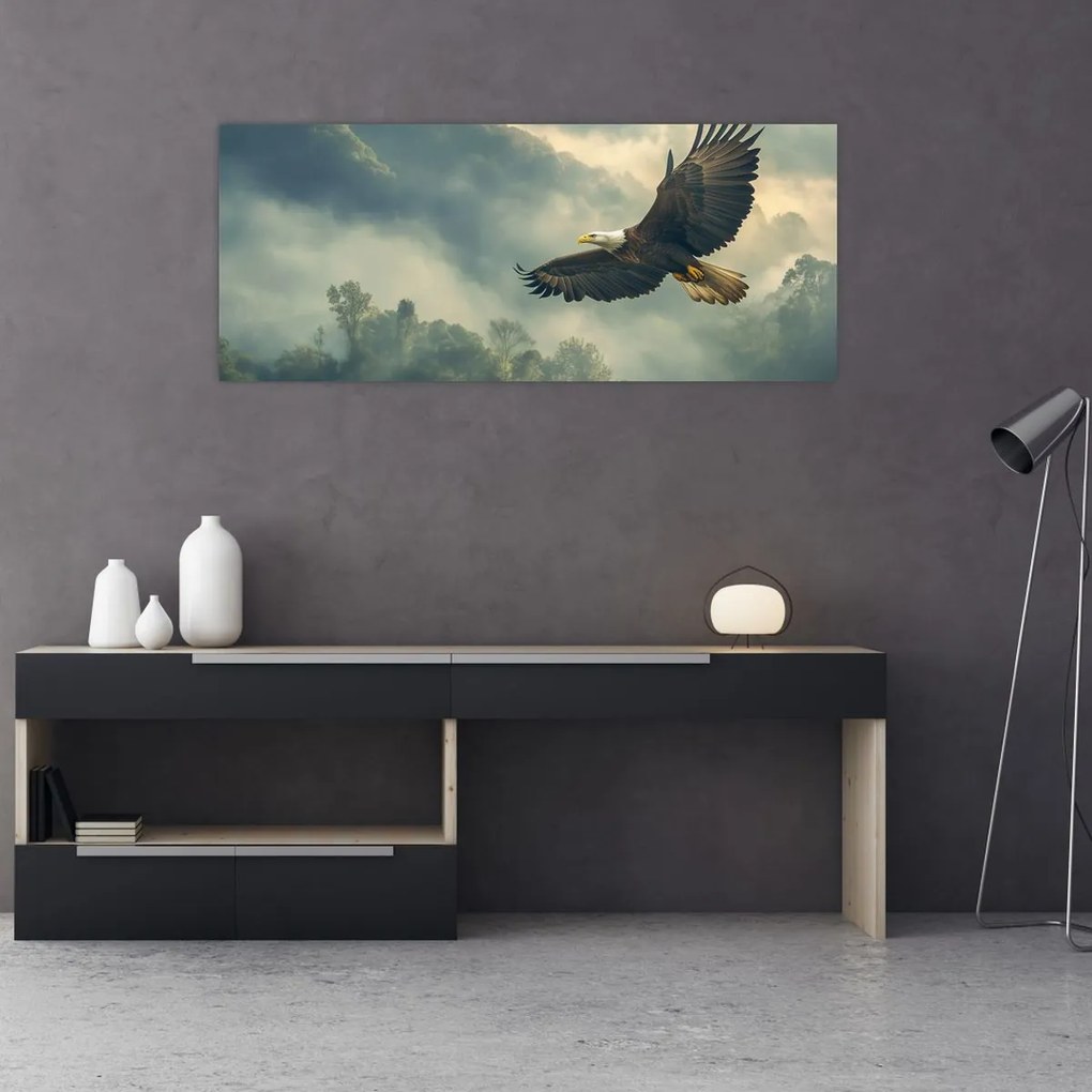 Kép - Repülő sas (120x50 cm)