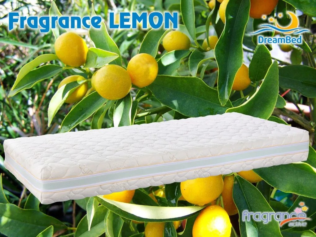 DreamBed Fragrance Lemon memóriahabos matrac - 140x200cm