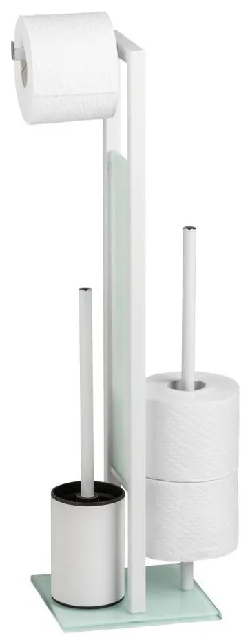 WENKO 21565100 - RIVALTA WC-kefe 18x70 cm fehér/fekete