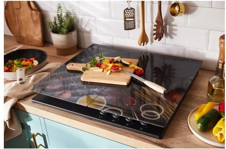 Livarno home Üveg védőlapok tűzhelyhez 52x30cm 2db (75/RR-1075)