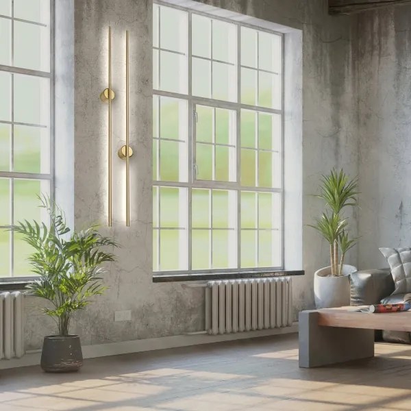 LED fali lámpa LANA LED/12W/230V 4000K matt arany