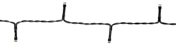 Nedis CLBO192 - LED Karácsonyi lánc 192xLED/7 funkciós/3xAA 14,9m IP44 meleg fehér