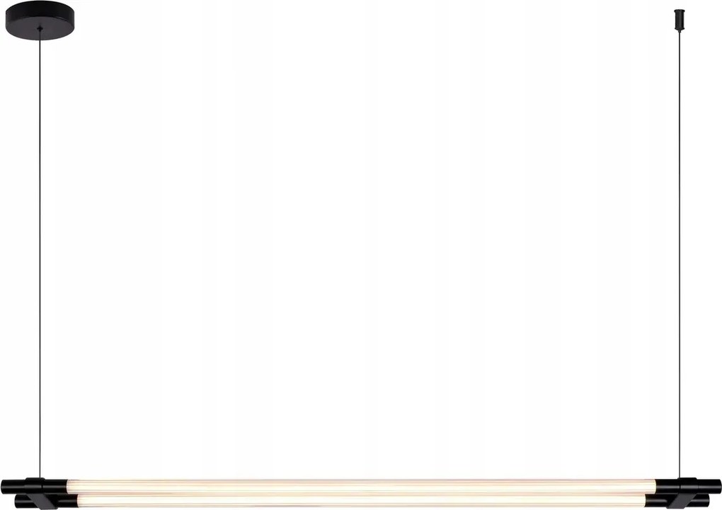 Rabalux Nivaro Led függőlámpa 28W fekete 2 pontos 150cm