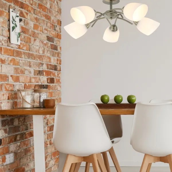 Felületre szerelhető csillár DONNA 5xE27/60W/230V patina