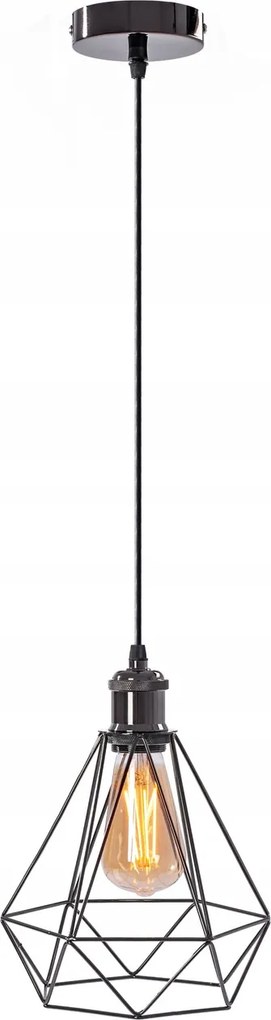 Függő lámpa Toolight Gyémánt 1 E27 fénypontok