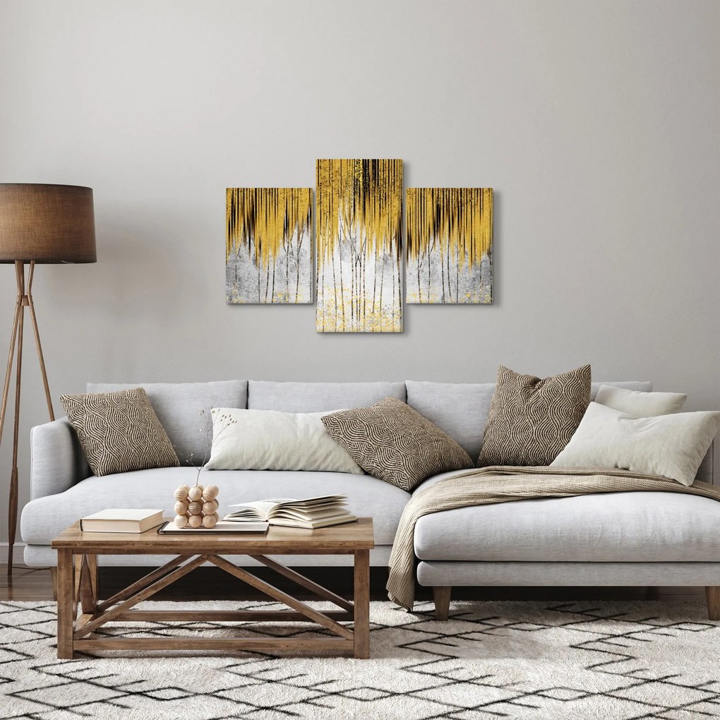 Kép - Arany vonalak (90x60 cm)