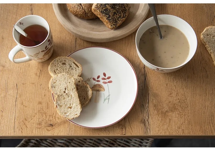 Őszi gomba mintás Porcelán bögre Little Fall
