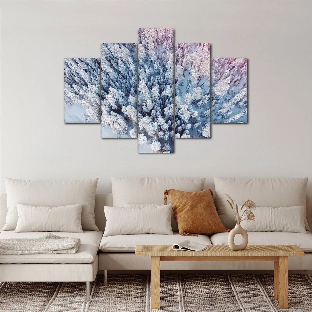 Havas fák képe (150x105 cm)