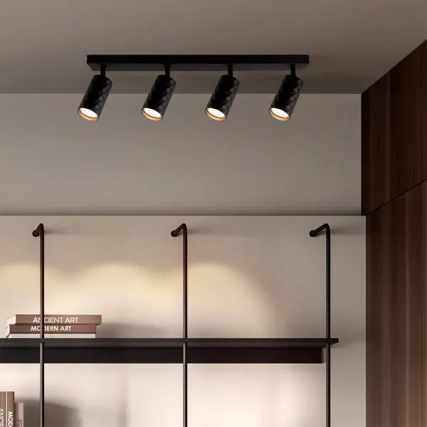 Brilagi - LED RGBW Dimmelhető spotlámpa SELE DIAMANT 4xGU10/4,8W/230V fekete