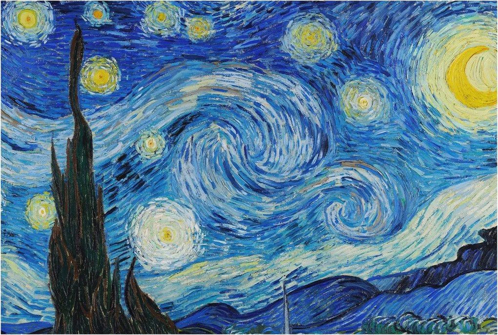 Dekoratív Fotótapéta Hálószobába Éjszakai égbolt 104x70 Ragasztó