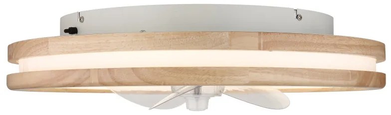 Ventilátoros Lámpa Fa GLOBO-3650