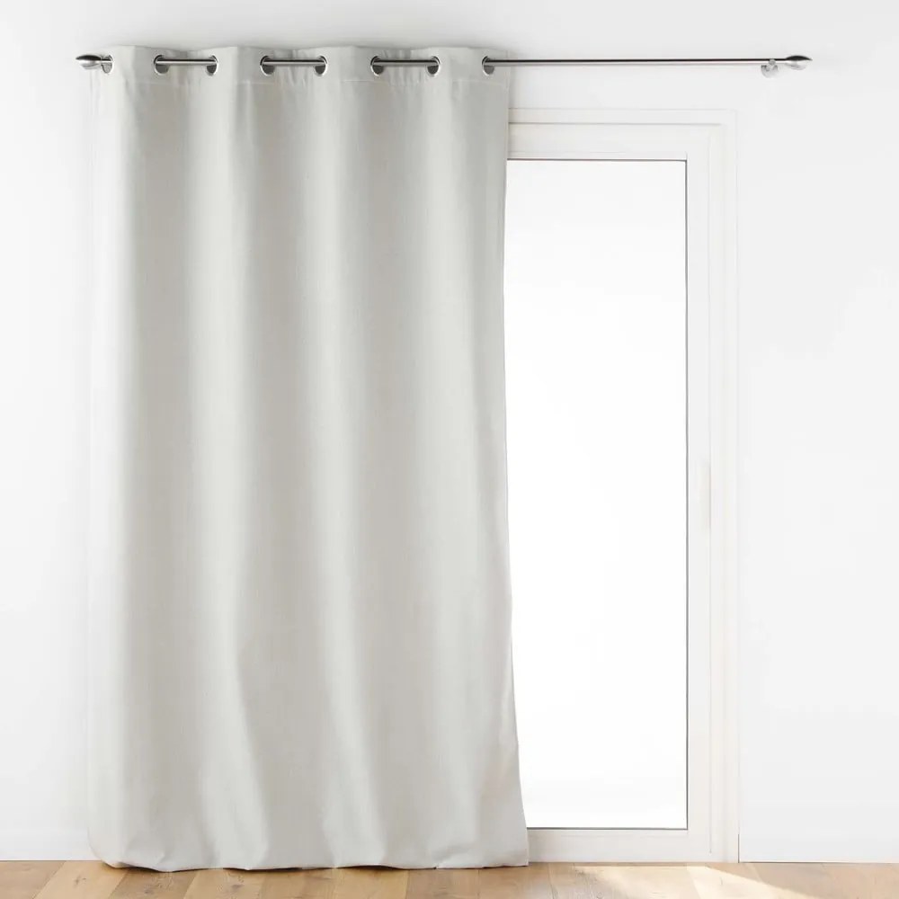 Krémszínű hangszigetelő függöny 140x260 cm Jupiter – douceur d'intérieur