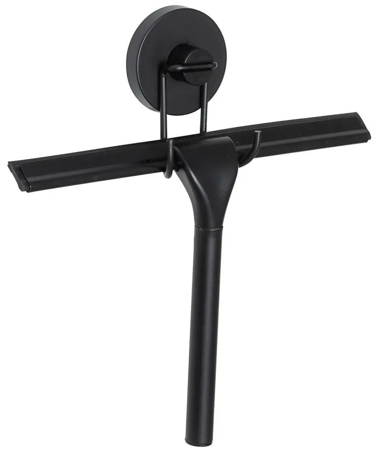 WENKO 24731100 - Zuhanylehúzó VACUUM-LOC, kerek, 24,5x25 cm, fekete