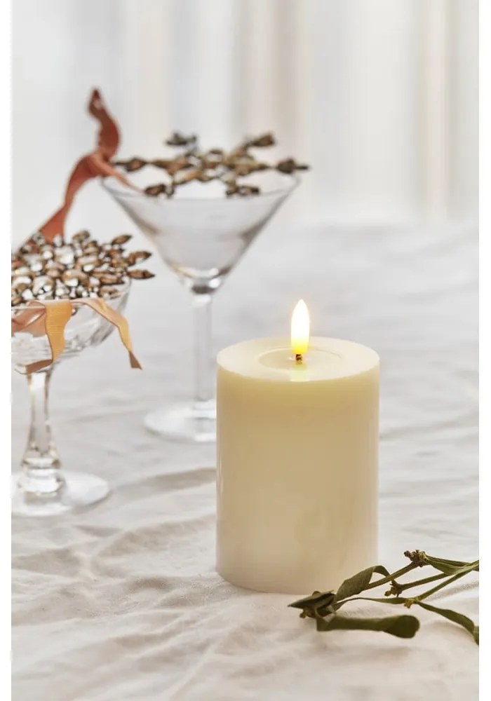 Elemmel működő LED gyertya (magasság 10 cm) Sille – Sirius