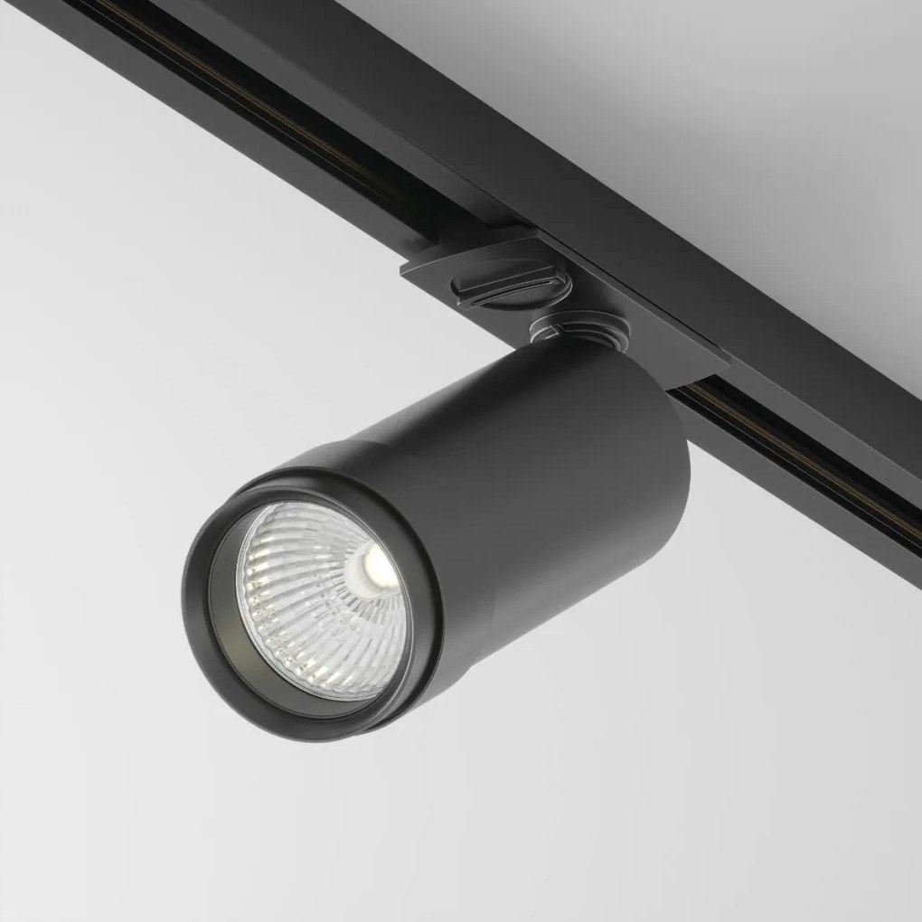 Maytoni FOCUS ZOOM TR021-1-12B3K-Z-B Sínreflektor 1x12W/LED 3000K 900LM IP20