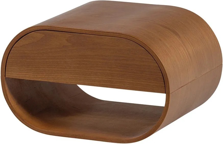 Natúr színű többszintes fali polc 39 cm Momo – WOOOD