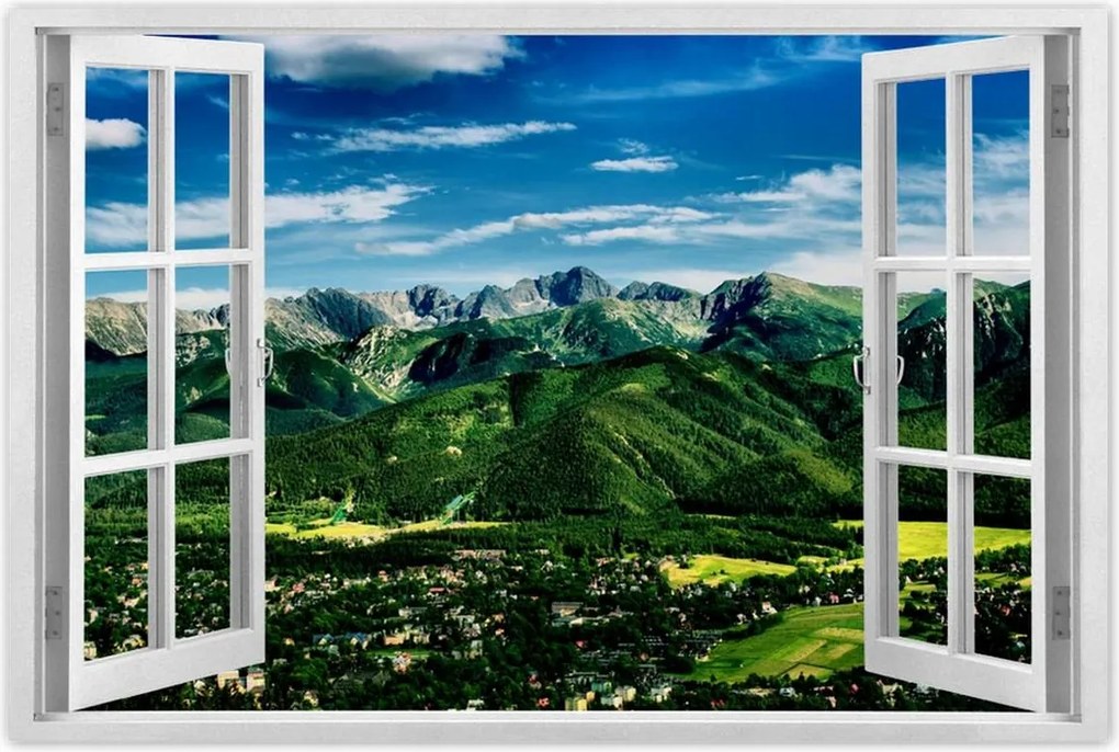 Poszterek 90x60 Tájkép Tátra Lengyel hegyek