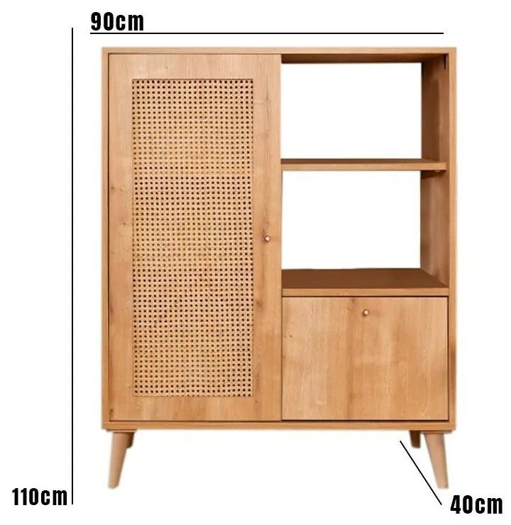 Hazeran Oak szekrény