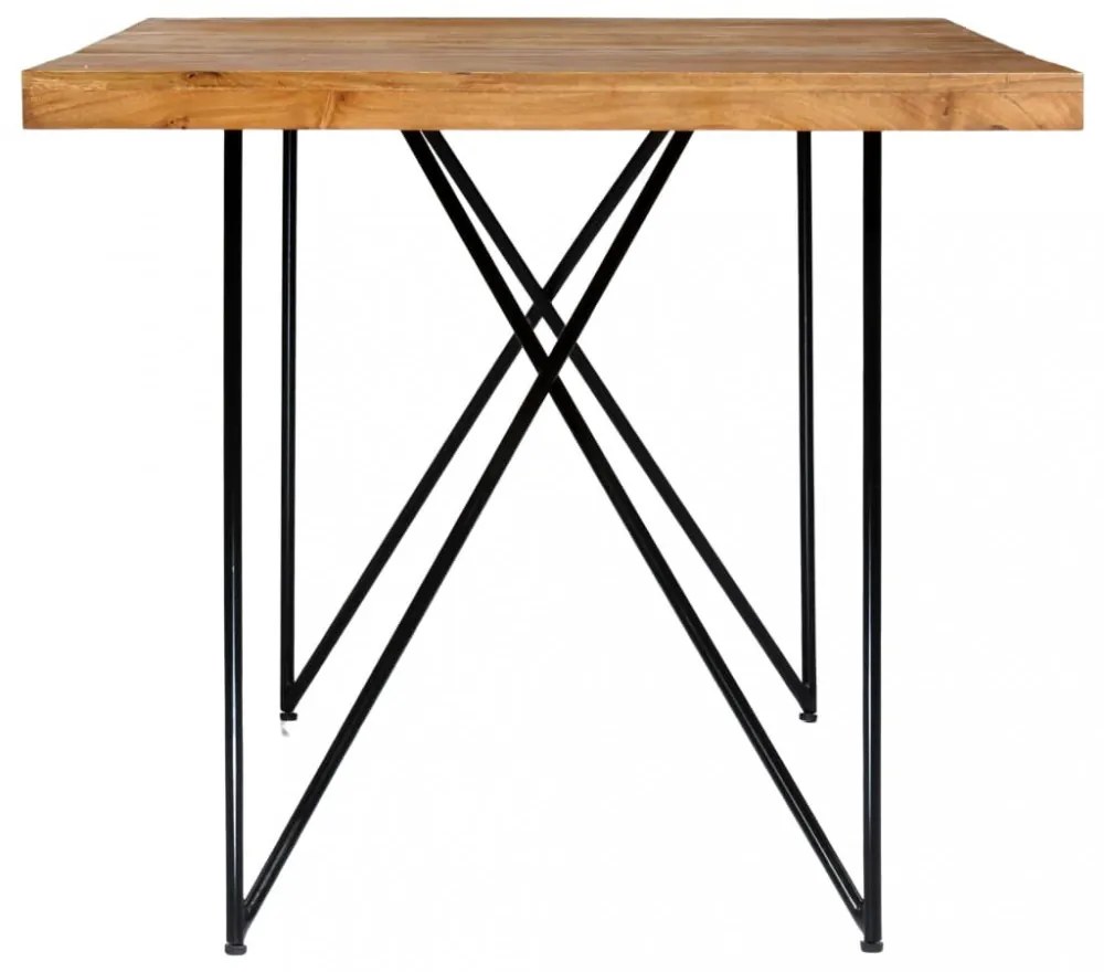 tömör akácfa étkezőasztal 180 x 90 x 76 cm