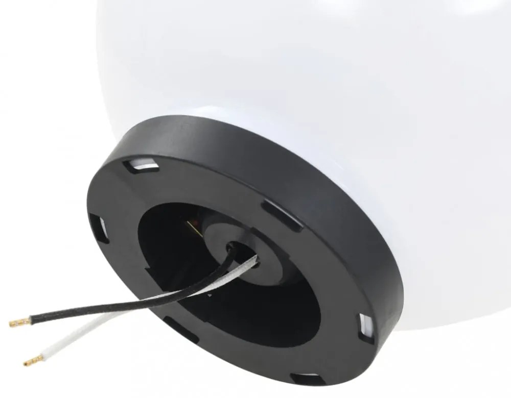 4 db LED gömblámpa 20 cm PMMA