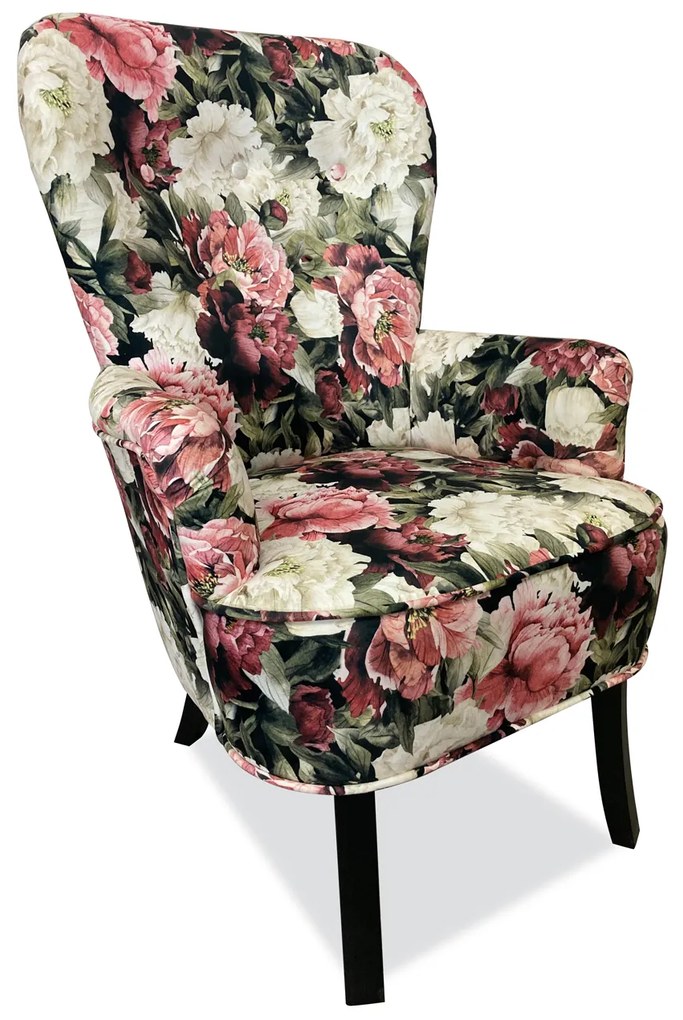 Füles fotel Florta (virág minta). 1067327