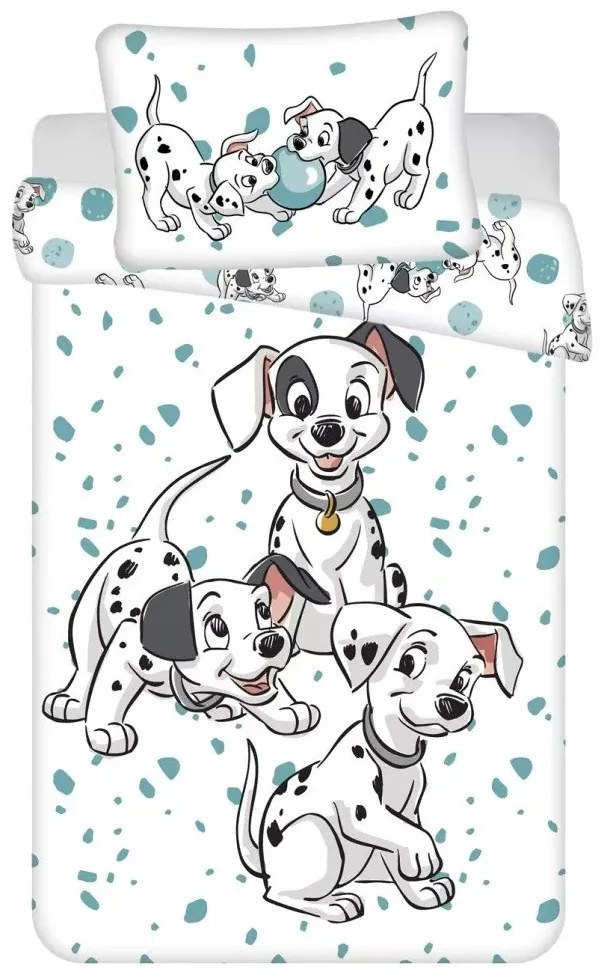 Disney 101 kiskutya ovis ágyneműhuzat 100x135cm 40x60cm