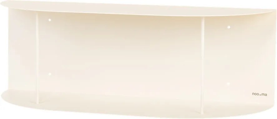 Bézs többszintes fém fali polc 60 cm Lina – noo.ma