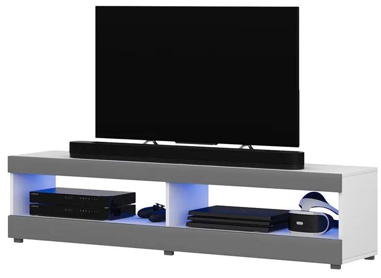 Tv szekrény/asztal Violett 100 (világítással) (fehér). 1098636