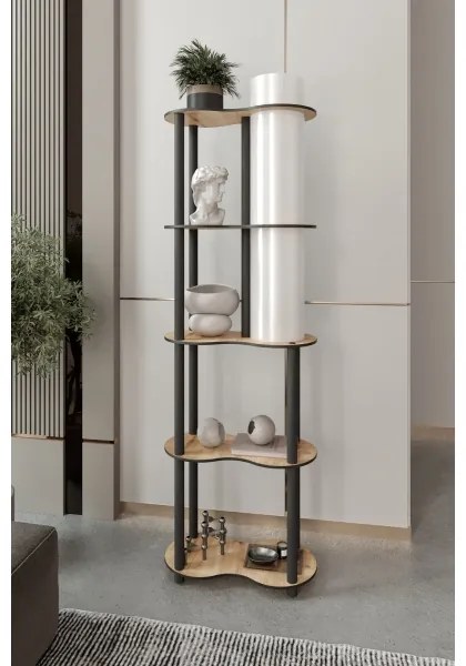 Polcos állólámpa NOTO 1xE27/40W/230V bézs/fekete