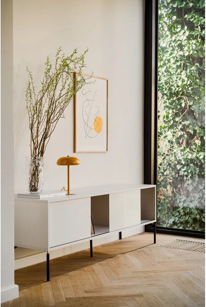 Szürkésbézs TV-állvány 160x60x42 cm Met – noo.ma