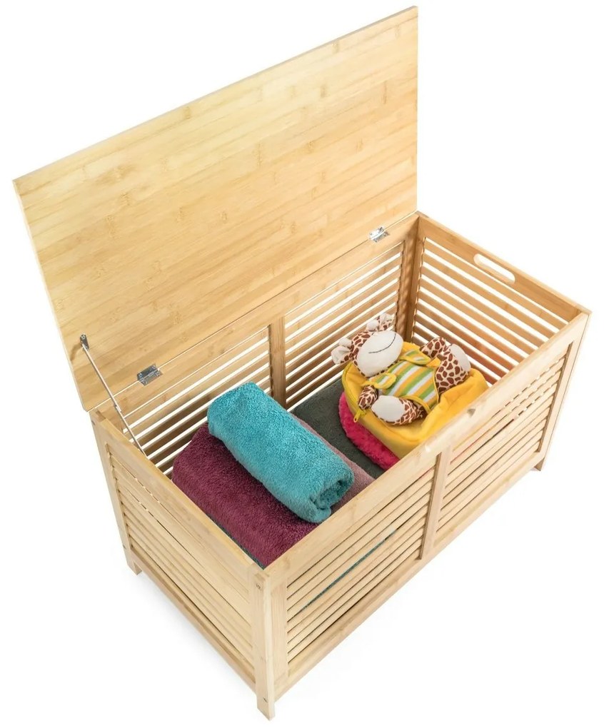 G21 tárolódoboz 76 x 40 x 45 cm, bambusz