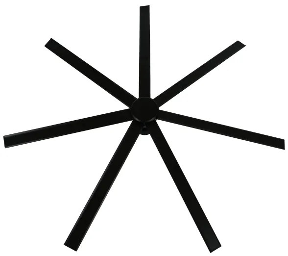 Lucci air 21610949 - Mennyezeti ventilátor ATLANTA 1xGX53/12W/230V fekete + távirányító