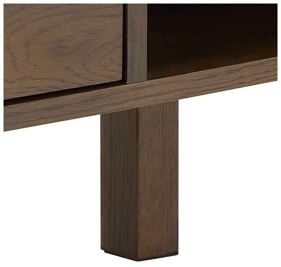 Bézs-sötétbarna dohányzóasztal kerámia asztallappal 70x130 cm Southampton – Actona