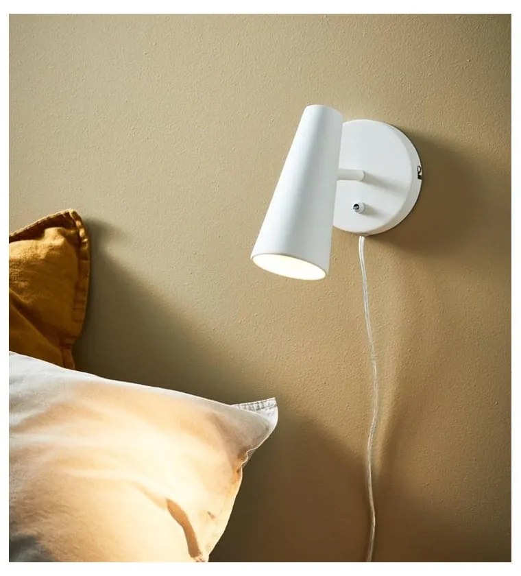 Crest fehér fali lámpa, magasság 17 cm - Markslöjd