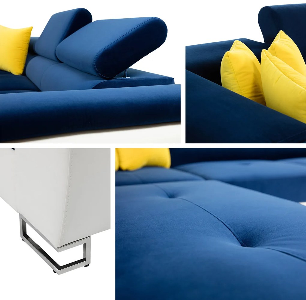 Sarokkanapé Alphard (B) (Magic velvet 2217 + Magic velvet 2217 + Magic velvet 2219). 1058910