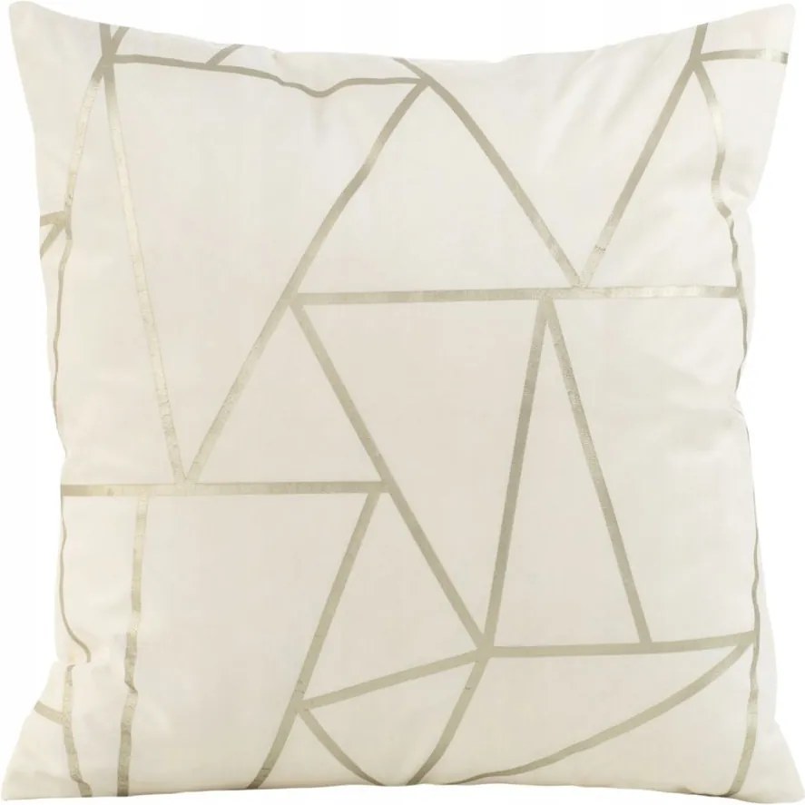 BLINK-29 díszpárnahuzat 45x45 cm, krémszínű