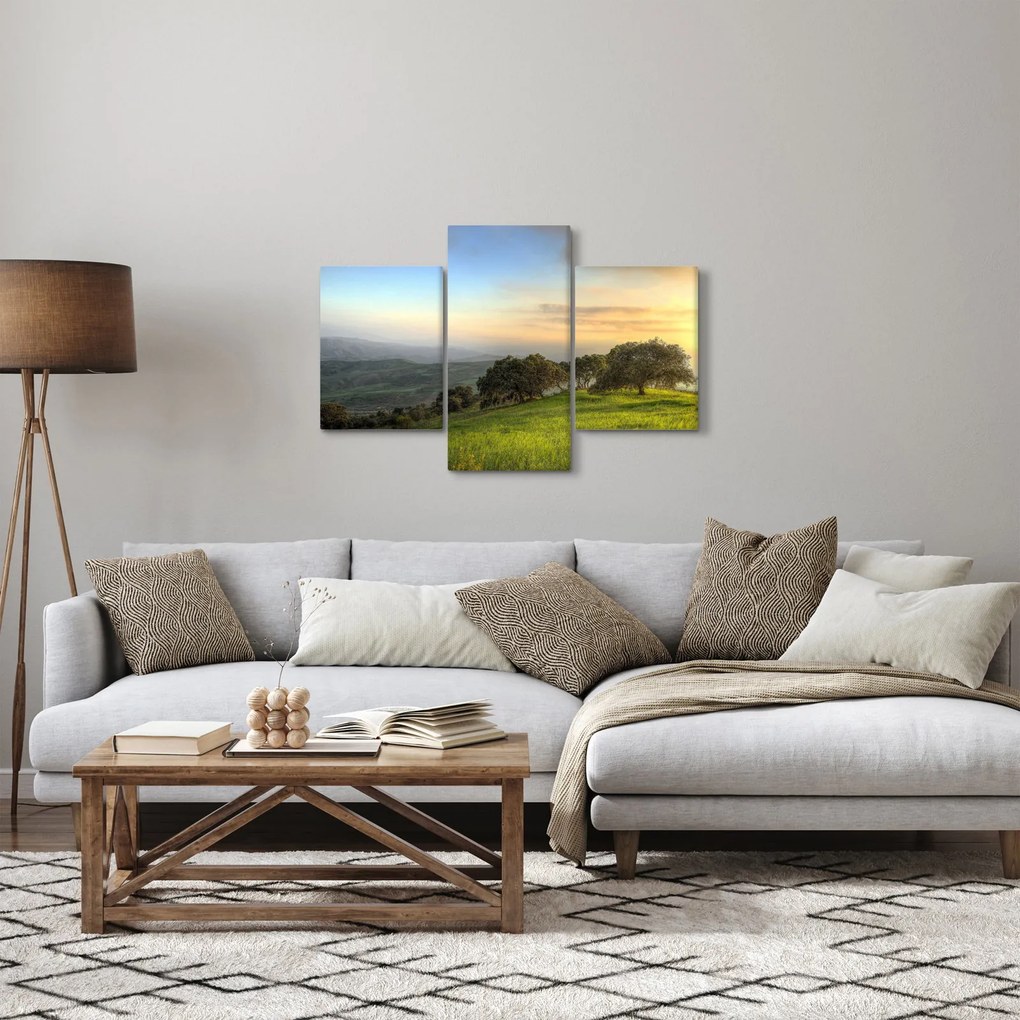 Kép - Kilátás a dombról (90x60 cm)