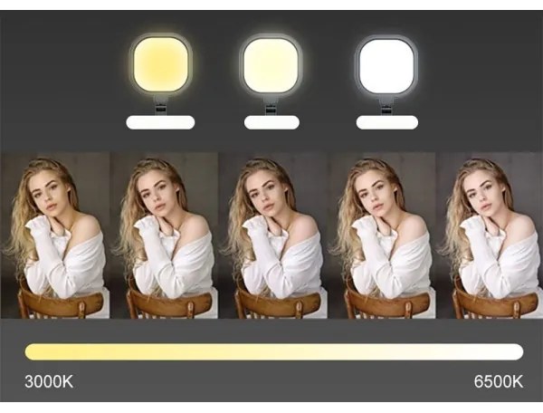 LED Dimmelhető érintős flexibilis asztali lámpa LED/15W/230V 3000-6500K CRI 96