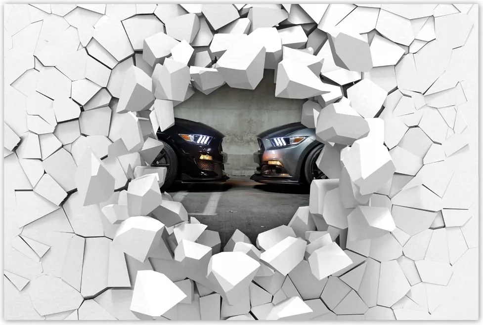 Poszterek 90x60 Face to face Mustang