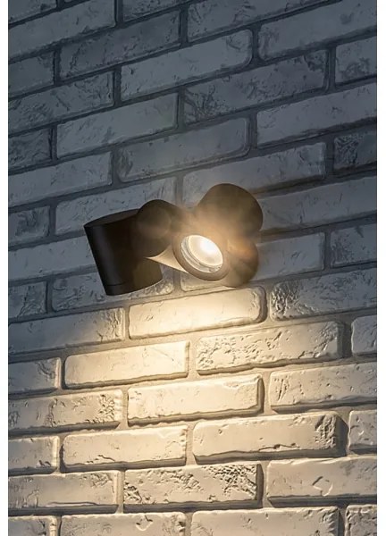 Rabalux 77111 - Kültéri fali lámpa ENOL 2xGU10/35W/230V IP44