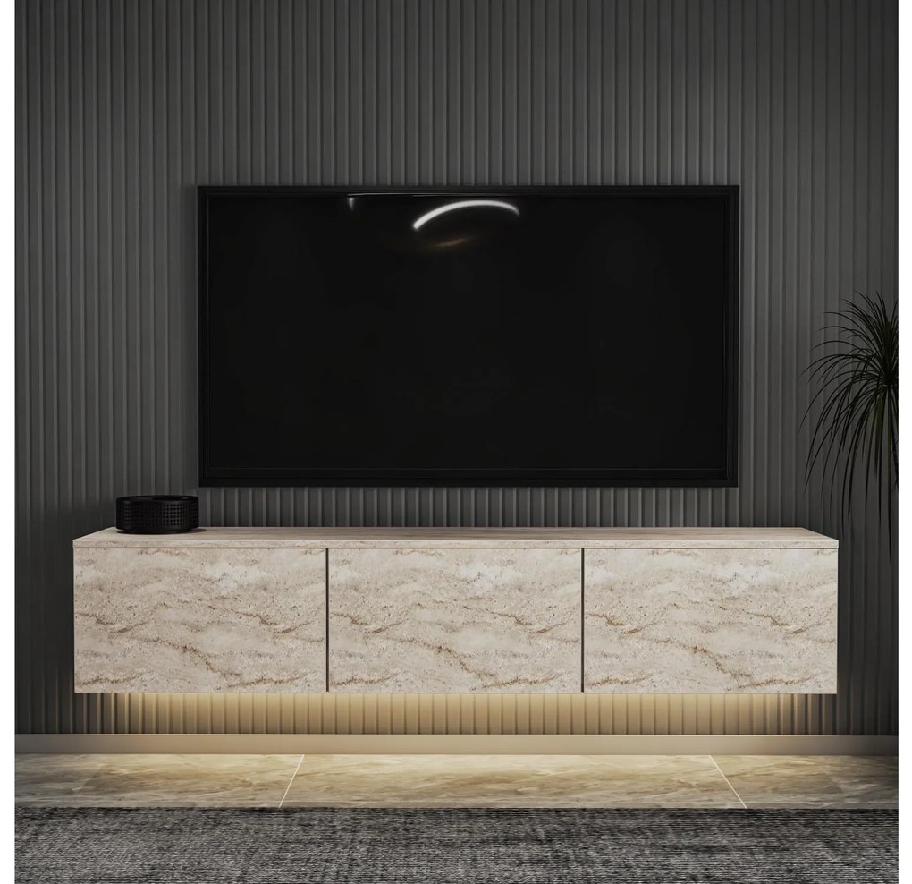TV asztal/Szekrény Naomy (travertin) . 1102383